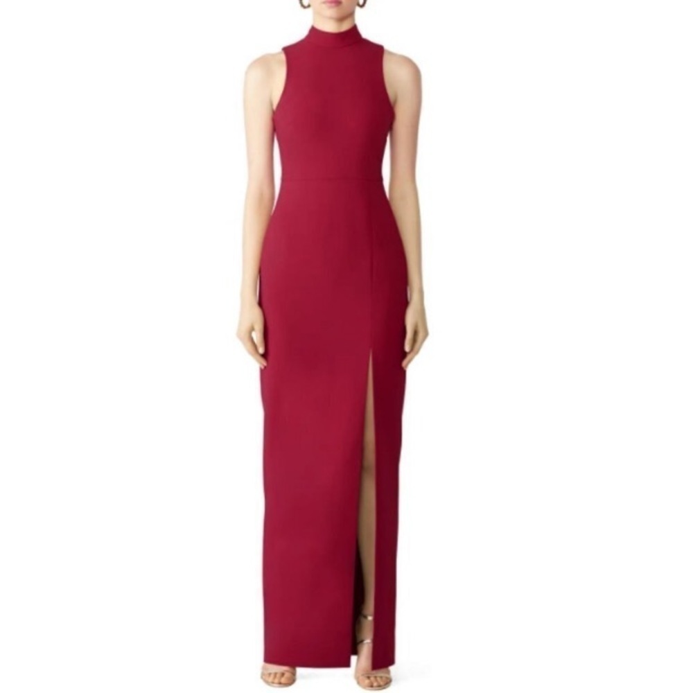 Likely Teigan Crepe Column Gown Formal Red Size 14 Special Occasion Party Prom